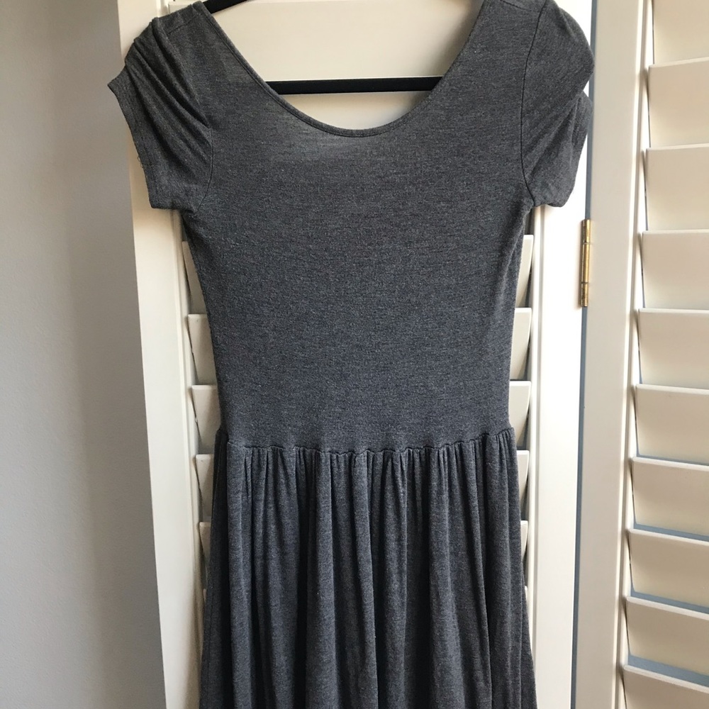 Brandy Gray Mini Dress